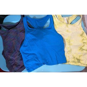 Lululemon Racerback Tanks with Built in Bra